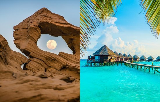 Abu dhabi and the Maldives Holiday Warriors
